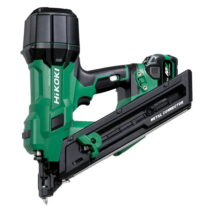 HiKOKI NR1838DKAJXZ 18V Brushless Metal Connector Nailer Kit (2 x 5.0Ah Multi Volt Batteries)