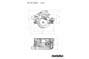 Metabo KS 18 LTX 66 BL (611866840) 18V Brushless Cordless Circular Saw - Body Only product image 6
