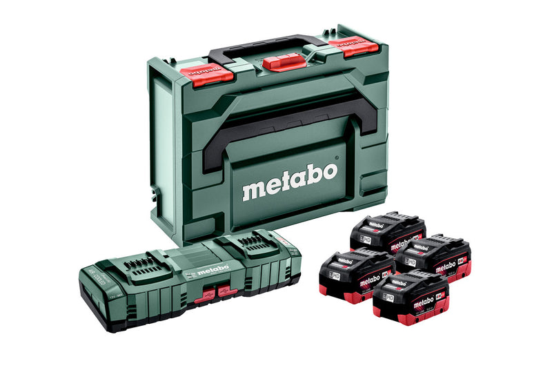 Metabo Basic Set 4x LiHD 10Ah + ASC 145 DUO + metaBOX (685143000) product image