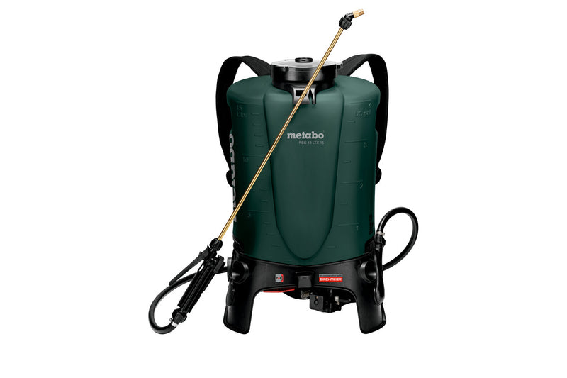 Metabo RSG 18 LTX 15 (602038850) 18V Brushless Cordless Backpack Sprayer - Body Only product image