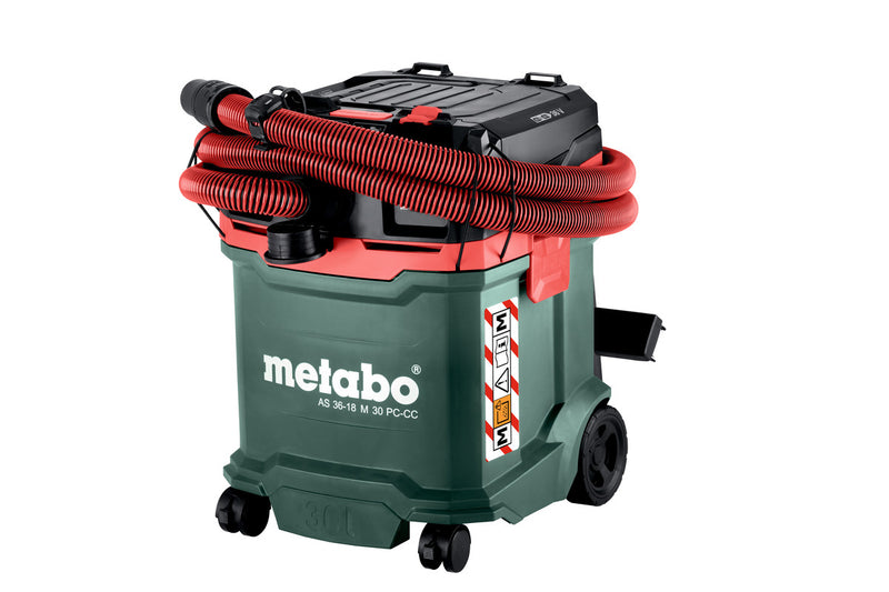 Metabo AS 36-18 M 30 PC-CC (602074850) 18V Cordless Vacuum Cleaner - Body Only product image 9