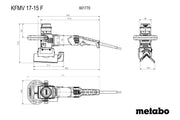 Metabo KFMV 17-15 F (601770610) 110V Bevelling Tool for Metal product image 7