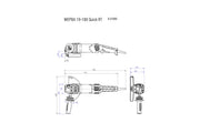 Metabo WEPBA 19-180 Quick RT (601099390) 110V Angle Grinder product image 8