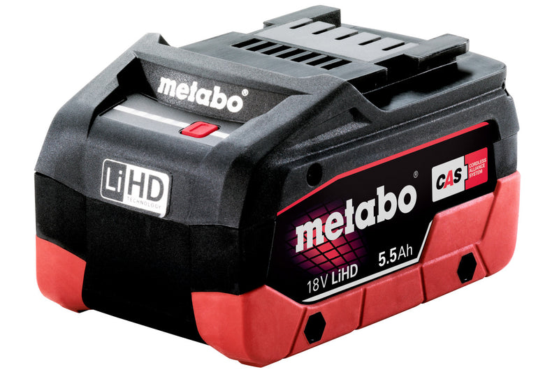 Metabo LiHD Battery Pack 18V – 5.5Ah (625368000) product image