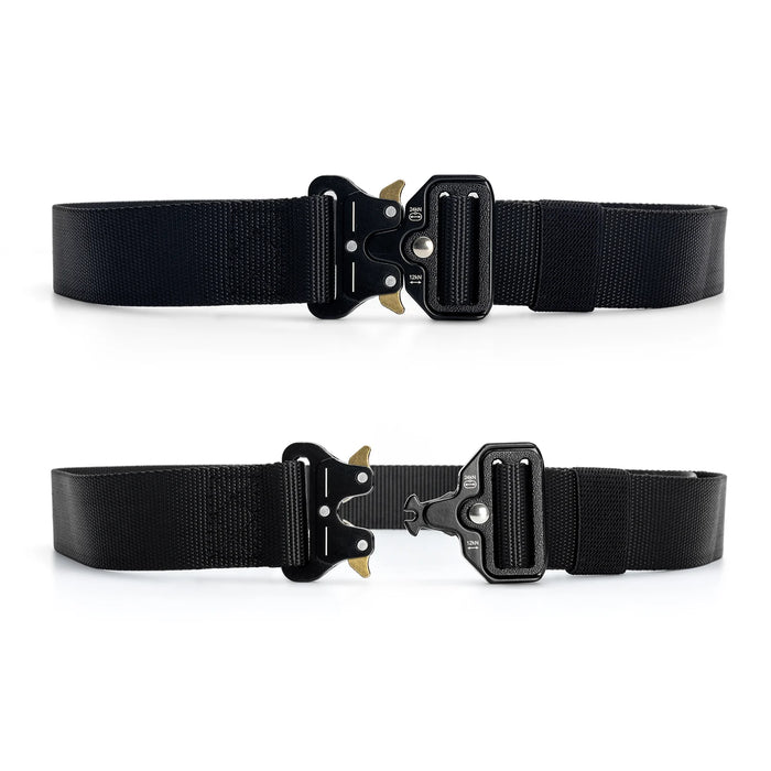 TCD Nylon Web Belt - Heavy Duty Work and Tactical Belt with Quick Release Buckle - TCDBELT1