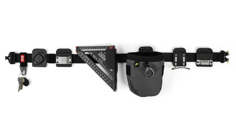 TCD Nylon Web Belt - Heavy Duty Work and Tactical Belt with Quick Release Buckle - TCDBELT1