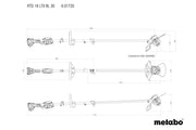 Metabo RTD 18 LTX BL 30 (601720850) 18V Brushless Cordless Lawn Trimmer - Body Only product image 12