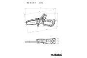 Metabo MS 18 LTX 15 (600856840) 18V Cordless Chain Saw - Body Only product image 8