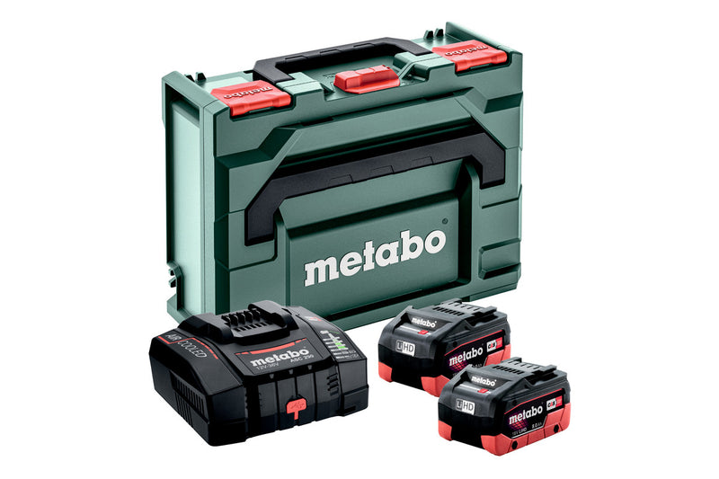 Metabo Basic Set 2 x LiHD 8.0Ah + ASC 290 + metaBOX 145 (685303380) product image