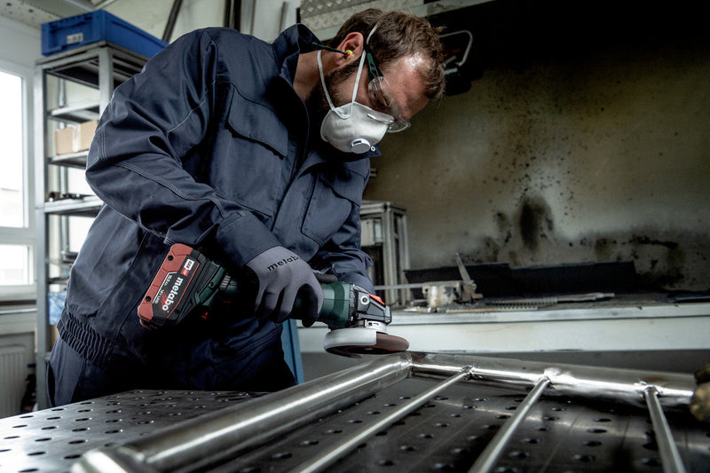 Metabo WVB 18 LT BL 11-125 Quick Inox (613091850) 18V Brushless Cordless Angle Grinder - Body Only product image 2