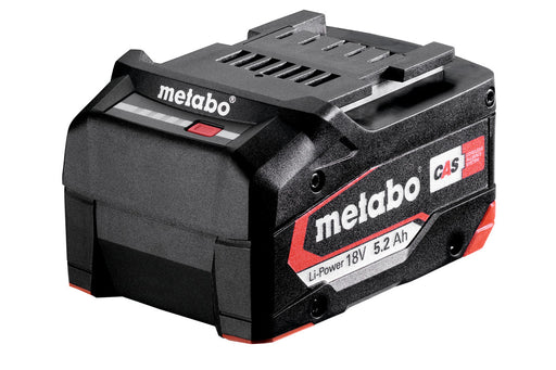 Metabo LiPOWER Battery Pack 18V – 5.2Ah (625028000) product image