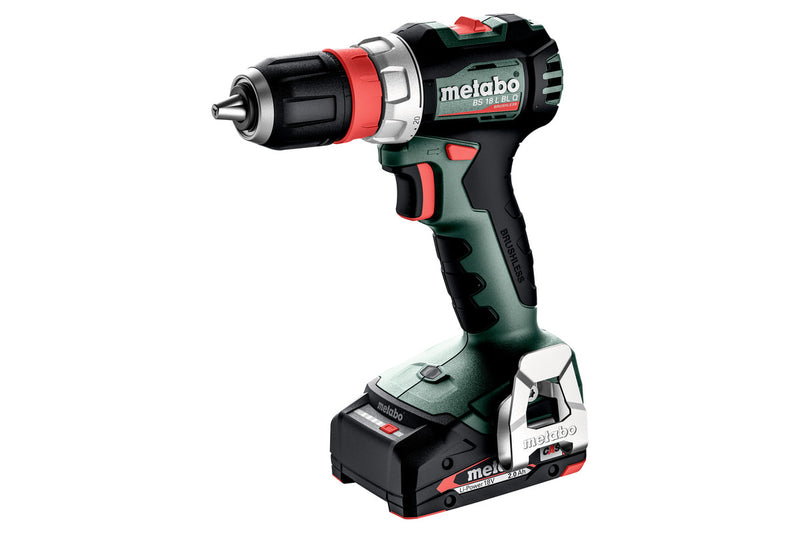 Metabo BS 18 L BL Q (613156500) 18V Brushless Cordless Drill Driver Kit (2 x 2Ah Batteries) product image