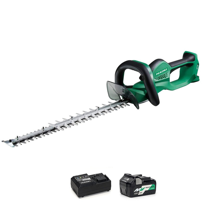 HiKOKI CH3656DA/JRZ 36V Multi-Volt Cordless Hedgetrimmer - 1 X 2.5Ah - Charger - CH3656DA/JRZ