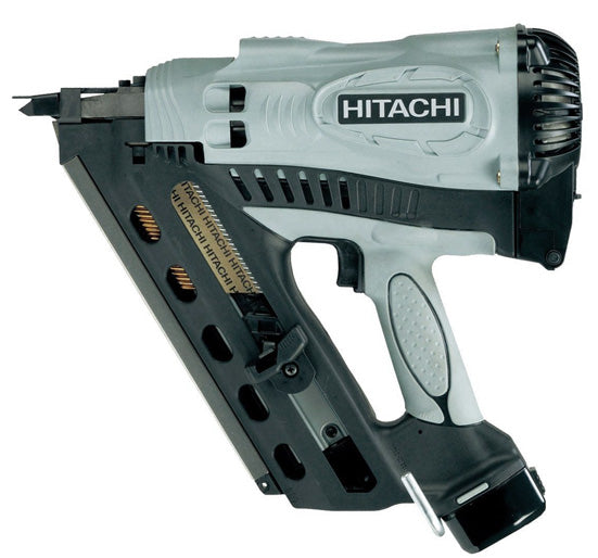 Hitachi NR90GC2 Cordless Gas Clipped Head 1st Fix Framing Nailer - NR90GC2