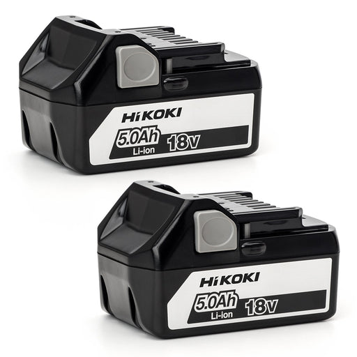 HiKOKI BSL18502 18V 5.0Ah Lithium Battery Set of 2 - BSL18502
