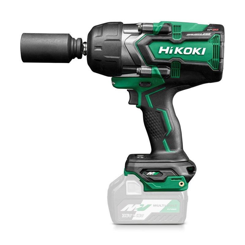 Hikoki WR36DGW2Z 36V Multivolt Cordless Impact Wrench 1/2" 